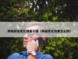 网站综合优化哪里不错（网站优化效果怎么样）