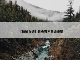 【楠楠自语】肖央可不是宋康昊