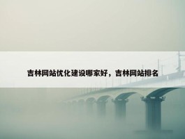 吉林网站优化建设哪家好，吉林网站排名