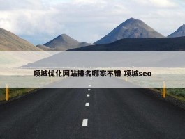 项城优化网站排名哪家不错 项城seo