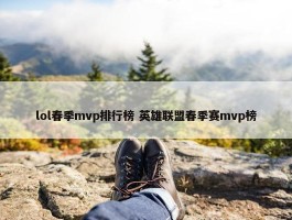 lol春季mvp排行榜 英雄联盟春季赛mvp榜