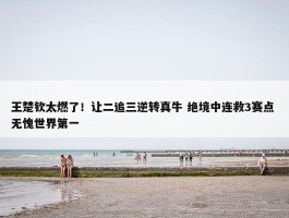 王楚钦太燃了！让二追三逆转真牛 绝境中连救3赛点 无愧世界第一