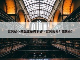 江苏优化网站系统哪家好（江苏搜索引擎优化）