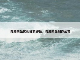 乌海网站优化谁家好做，乌海网站制作公司