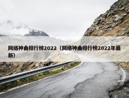 网络神曲排行榜2022（网络神曲排行榜2022年最新）