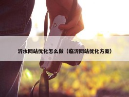 沂水网站优化怎么做（临沂网站优化方案）