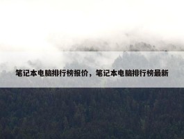 笔记本电脑排行榜报价，笔记本电脑排行榜最新