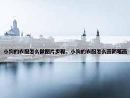 小狗的衣服怎么做图片步骤，小狗的衣服怎么画简笔画