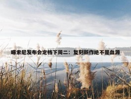 曝索尼发布会定档下周二：复刻新作绝不是血源