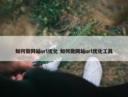 如何做网站url优化 如何做网站url优化工具