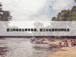 望江网站优化哪家靠谱，望江论坛最新招聘信息