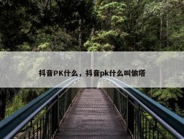 抖音PK什么，抖音pk什么叫偷塔