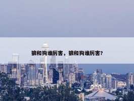 狼和狗谁厉害，狼和狗谁厉害?