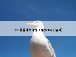 nba最差球员孙悦（孙悦nba十佳球）