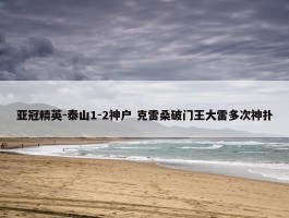 亚冠精英-泰山1-2神户 克雷桑破门王大雷多次神扑