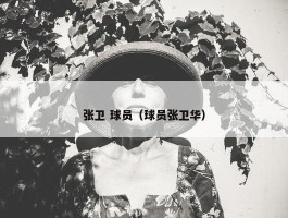 张卫 球员（球员张卫华）