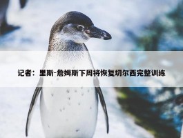 记者：里斯-詹姆斯下周将恢复切尔西完整训练