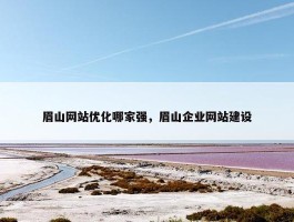 眉山网站优化哪家强，眉山企业网站建设