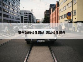 莱州如何优化网站 网站优化提升