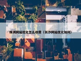 株洲网站优化怎么收费（长沙网站优化如何）