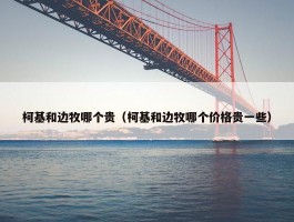 柯基和边牧哪个贵（柯基和边牧哪个价格贵一些）