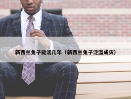 新西兰兔子能活几年（新西兰兔子泛滥成灾）